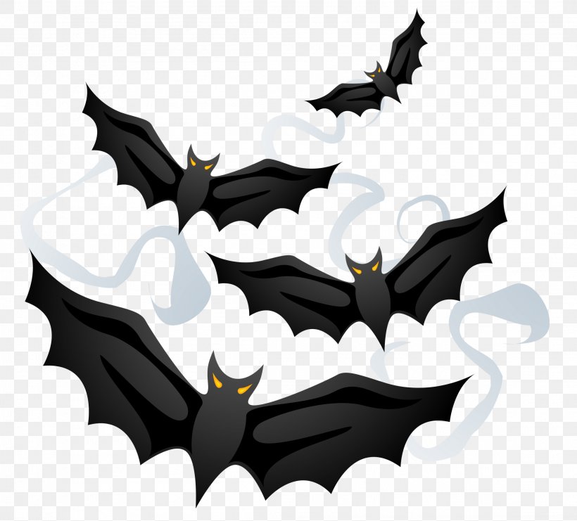 Bat Clip Art, PNG, 2291x2071px, Bat, Animation, Black And White, Butterfly, Halloween Download Free