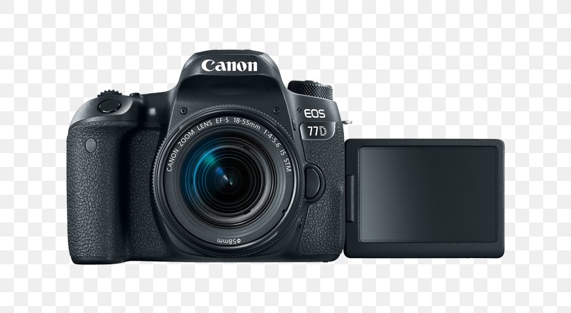 Canon EOS 77D Canon EOS 800D Canon EOS 500D Canon EOS 450D Digital SLR, PNG, 675x450px, Canon Eos 77d, Active Pixel Sensor, Apsc, Autofocus, Camera Download Free