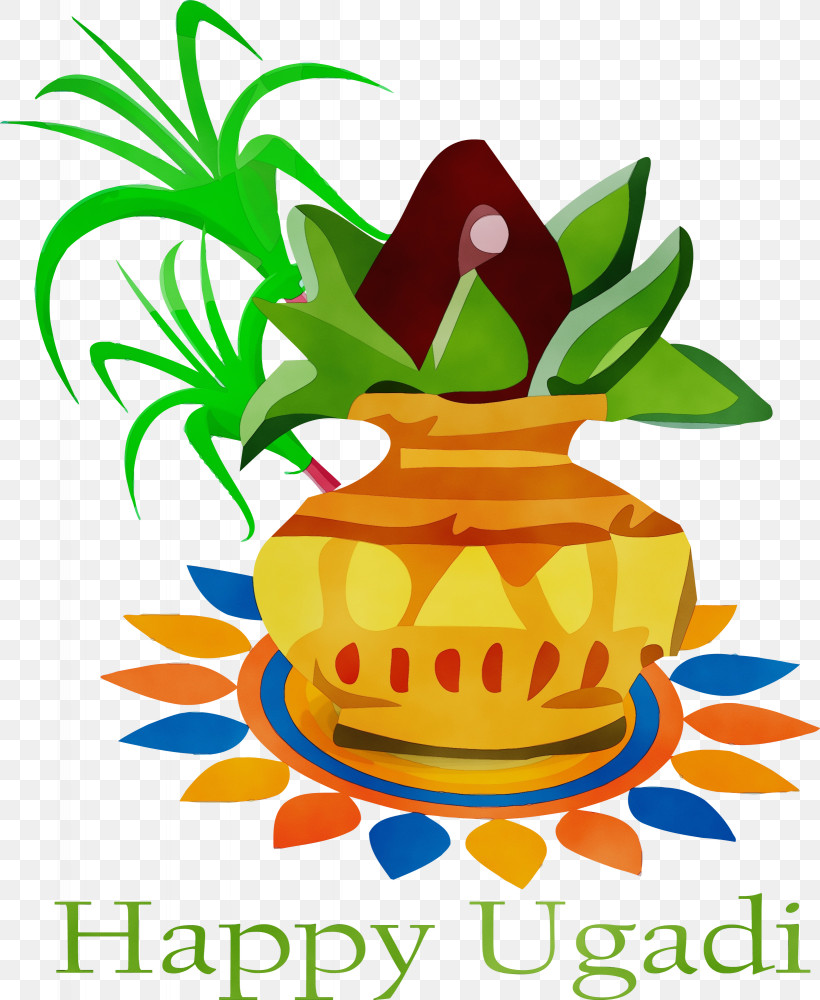 Pineapple, PNG, 2459x3000px, Ugadi, Ananas, Fruit, Hindu New Year, Paint Download Free