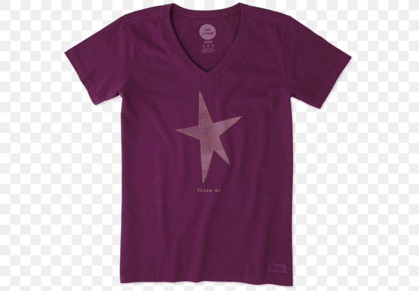 T-shirt Shoulder Sleeve Angle, PNG, 570x570px, Tshirt, Active Shirt, Magenta, Neck, Purple Download Free