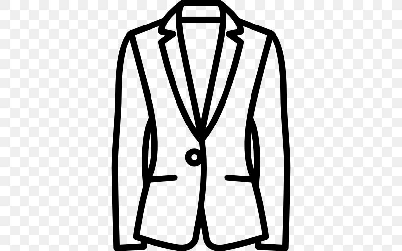 Clothing Blazer Jacket Suit, PNG, 512x512px, Clothing, Black, Black And White, Blazer, Blouse Download Free