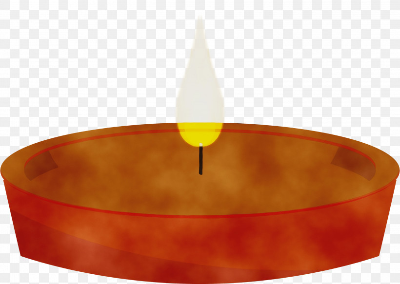 Lighting Orange S.a. Wax, PNG, 3000x2133px, Diwali, Lighting, Orange Sa, Paint, Watercolor Download Free