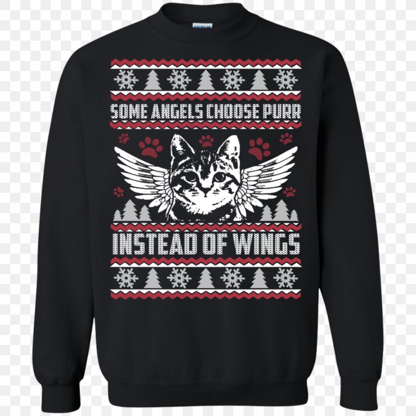 T-shirt Hoodie Christmas Jumper Sweater Sleeve, PNG, 1155x1155px, Tshirt, Active Shirt, Black, Bluza, Brand Download Free