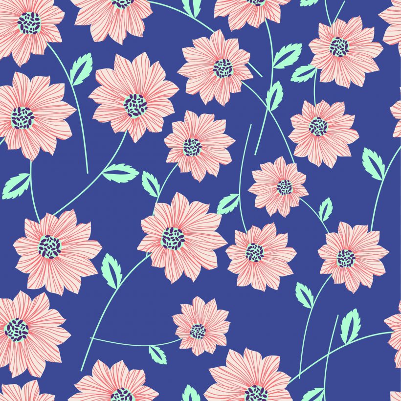 Blue Flower T-shirt Clip Art, PNG, 2400x2400px, Blue, Blue Flower, Chrysanths, Color, Dahlia Download Free