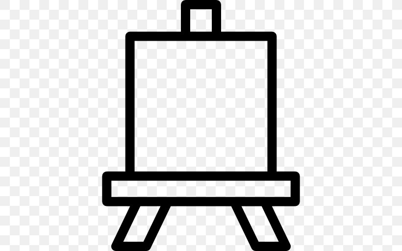 Easel Rectangle Area, PNG, 512x512px, Fotolia, Area, Black And White, Easel, Pixel Art Download Free