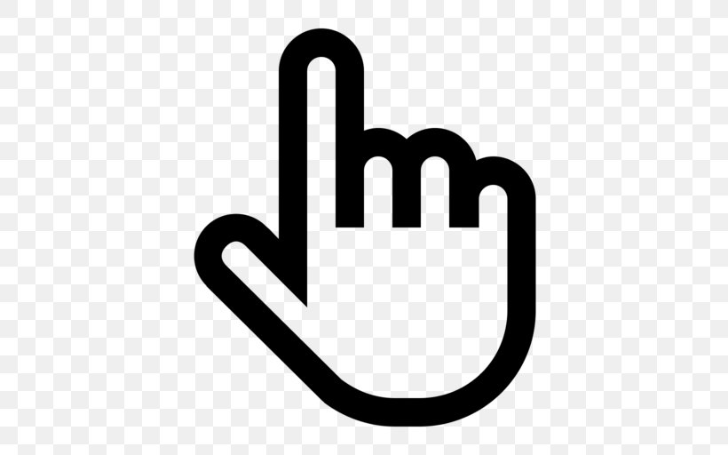 Computer Mouse Pointer Cursor, PNG, 512x512px, Computer Mouse, Area, Cursor, Finger, Hand Download Free