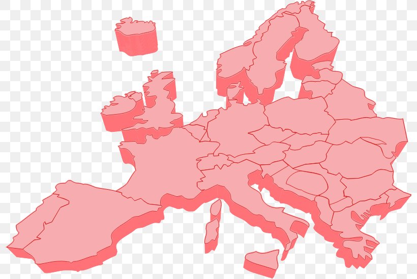 Europe Globe Clip Art, PNG, 800x550px, Europe, Blank Map, Globe, Map, Pink Download Free