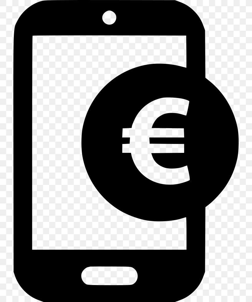 Mobile Payment Mobile Phones, PNG, 734x980px, Payment, Blackandwhite, Coin, Electronic Device, Euro Download Free