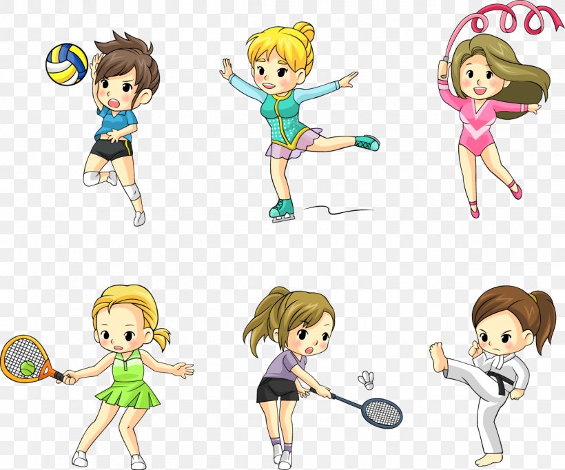 Sport Athlete Cartoon, PNG, 1250x1041px, Watercolor, Cartoon, Flower, Frame, Heart Download Free