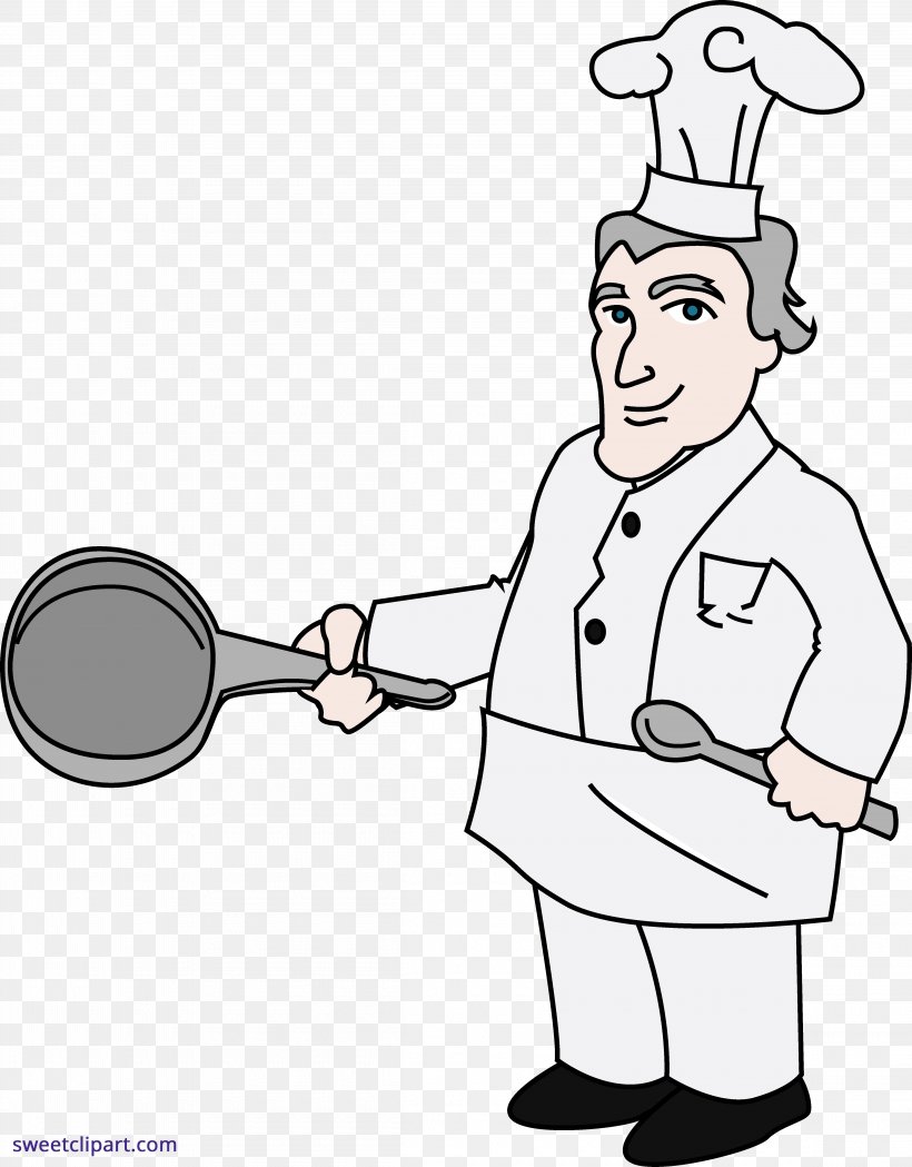 Chef Clip Art Cooking Drawing, PNG, 4610x5903px, Chef, Arm, Black And White, Cartoon, Child Download Free
