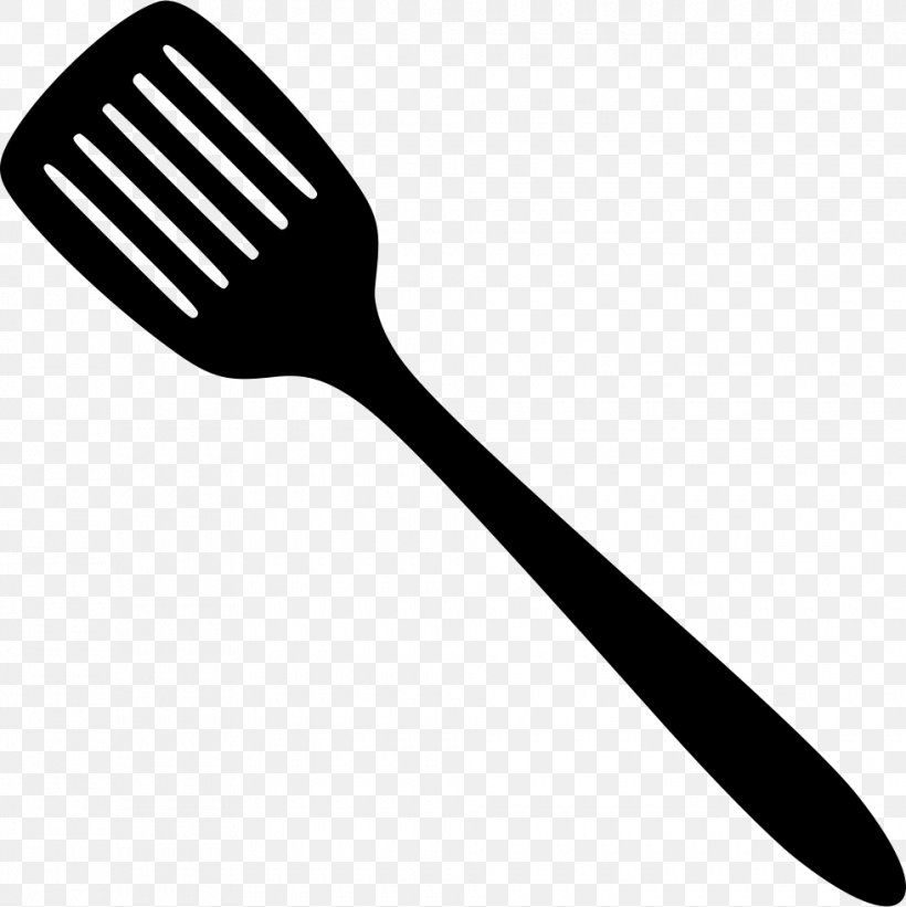 Cutlery Brush Kitchen Utensil Clip Art Line, PNG, 980x982px, Cutlery, Black And White, Brush, Hardware, Kitchen Download Free