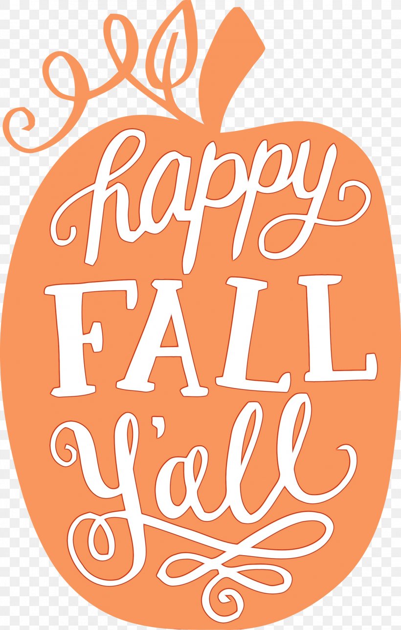 Orange, PNG, 1907x3000px, Happy Thanksgving, Orange, Paint, Text, Watercolor Download Free