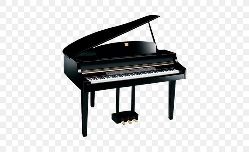 Yamaha Clavinova CLP-665GP Digital Piano Yamaha Corporation, PNG, 500x500px, Watercolor, Cartoon, Flower, Frame, Heart Download Free