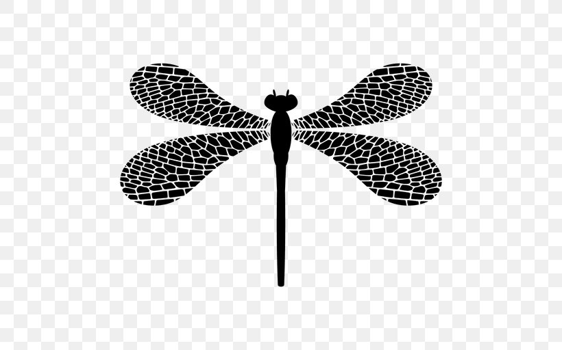 Dragonfly Insect Drawing Art, PNG, 512x512px, Dragonfly, Art, Black And White, Butterfly, Drawing Download Free