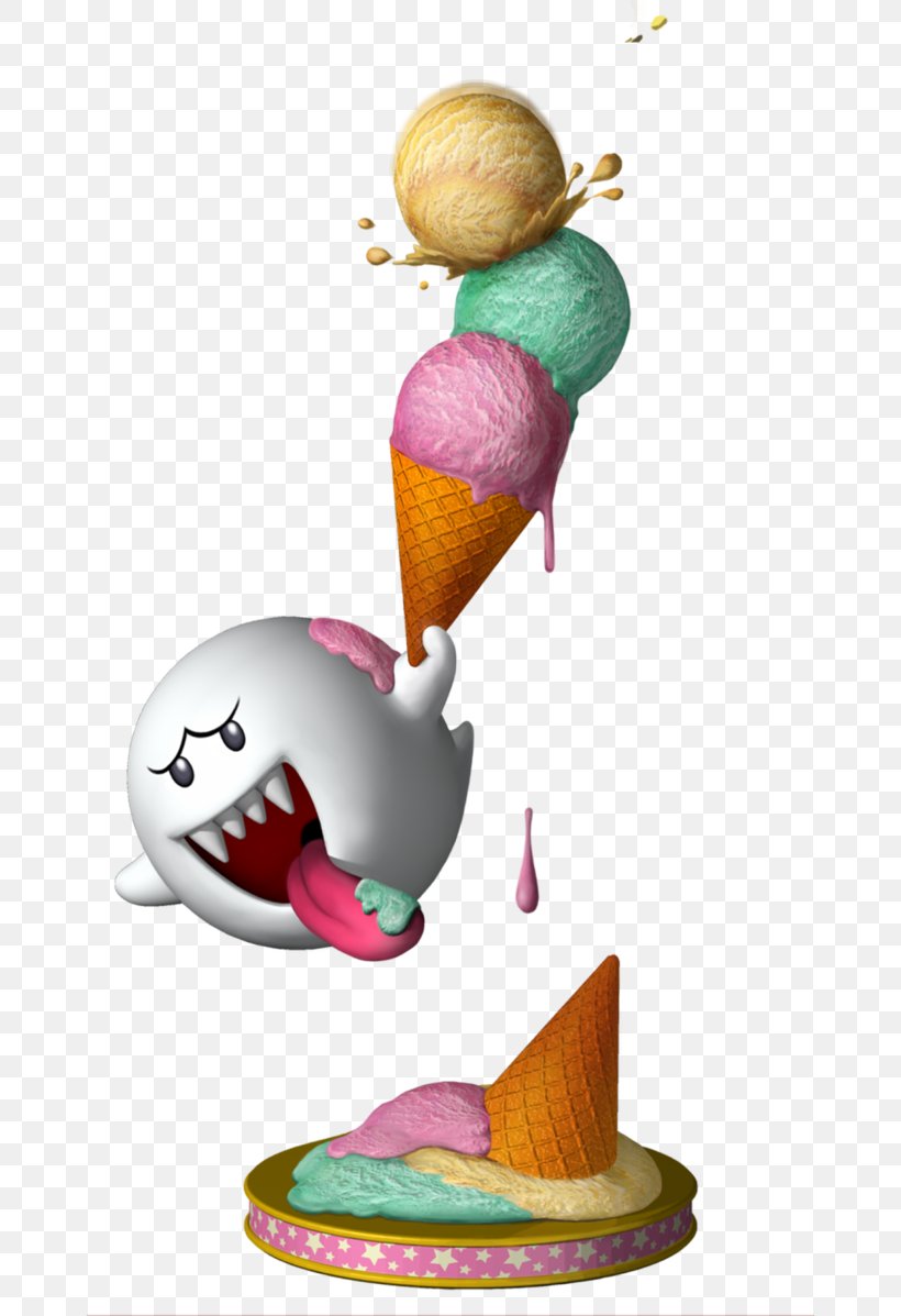 Mario Party 5 Luigi Princess Peach Bowser, PNG, 662x1197px, Mario Party 5, Boos, Bowser, Food, Ice Cream Cone Download Free