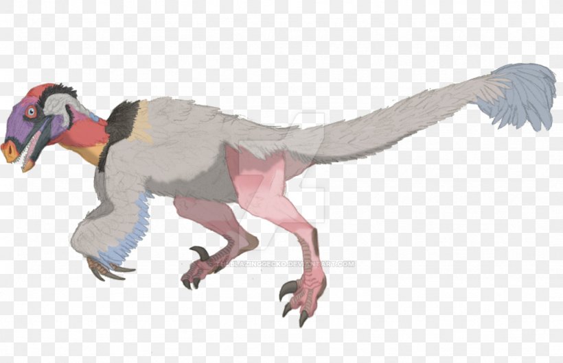 Velociraptor Deinonychus Tyrannosaurus Bird Feather, PNG, 1024x662px, Velociraptor, Animal, Animal Figure, Beak, Bird Download Free