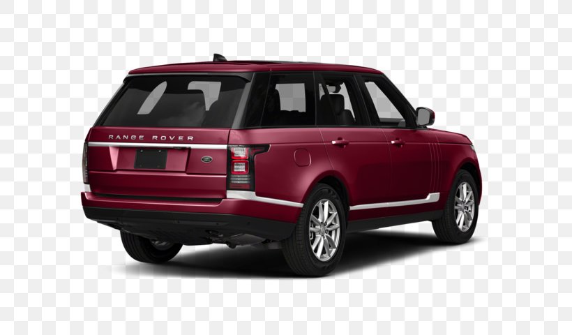 2017 Land Rover Range Rover 3.0L V6 Turbocharged Diesel HSE Td6 Car 2017 Land Rover Range Rover 3.0L V6 Supercharged Sport Utility Vehicle, PNG, 640x480px, Land Rover, Automotive Design, Automotive Exterior, Automotive Wheel System, Brand Download Free