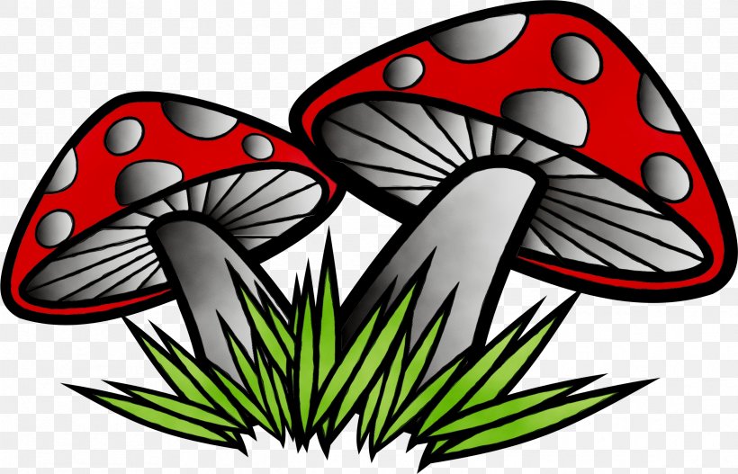 Brush-footed Butterflies Common Mushroom Clip Art Edible Mushroom, PNG, 2382x1531px, Brushfooted Butterflies, Agaricomycetes, Agaricus, Butterfly, Chicken And Mushroom Pie Download Free