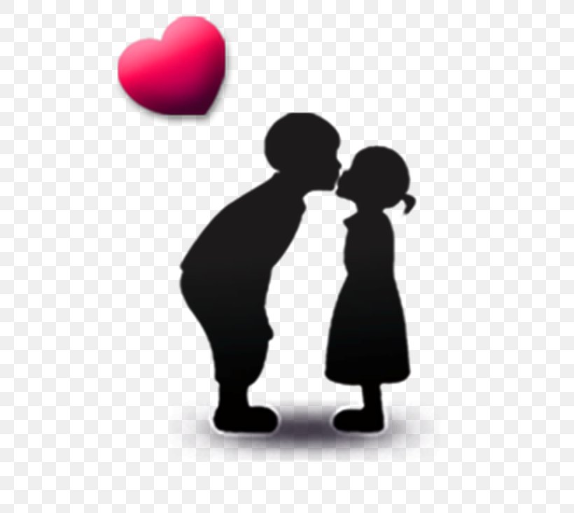 Silhouette Kiss, PNG, 512x733px, Silhouette, Art, Child, Designer, Emotion Download Free