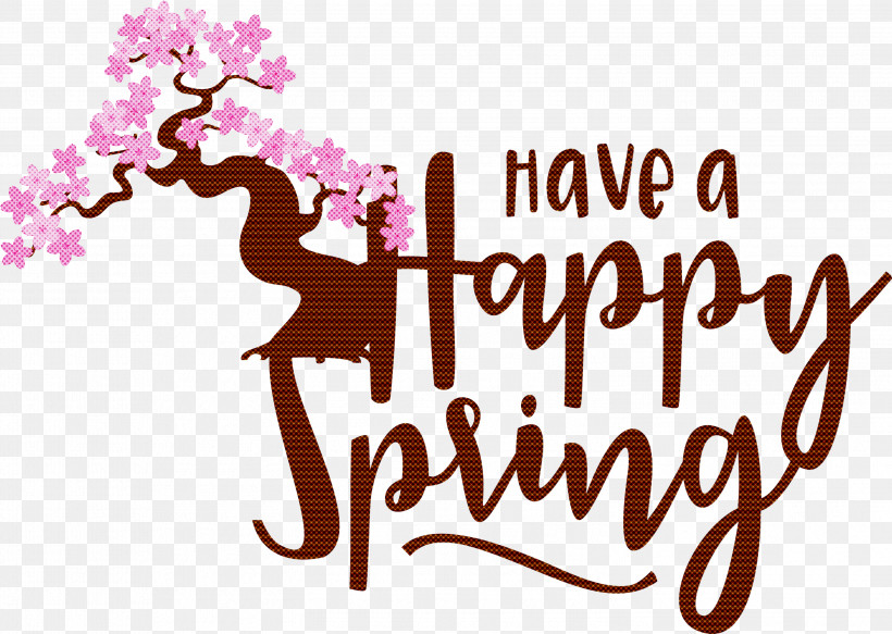 Spring Have A Happy Spring Spring Quote, PNG, 2999x2133px, Spring, Character, Horse, Logo, M Download Free