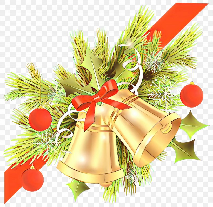 Christmas Decoration, PNG, 3000x2916px, Cartoon, Bell, Branch, Christmas, Christmas Decoration Download Free