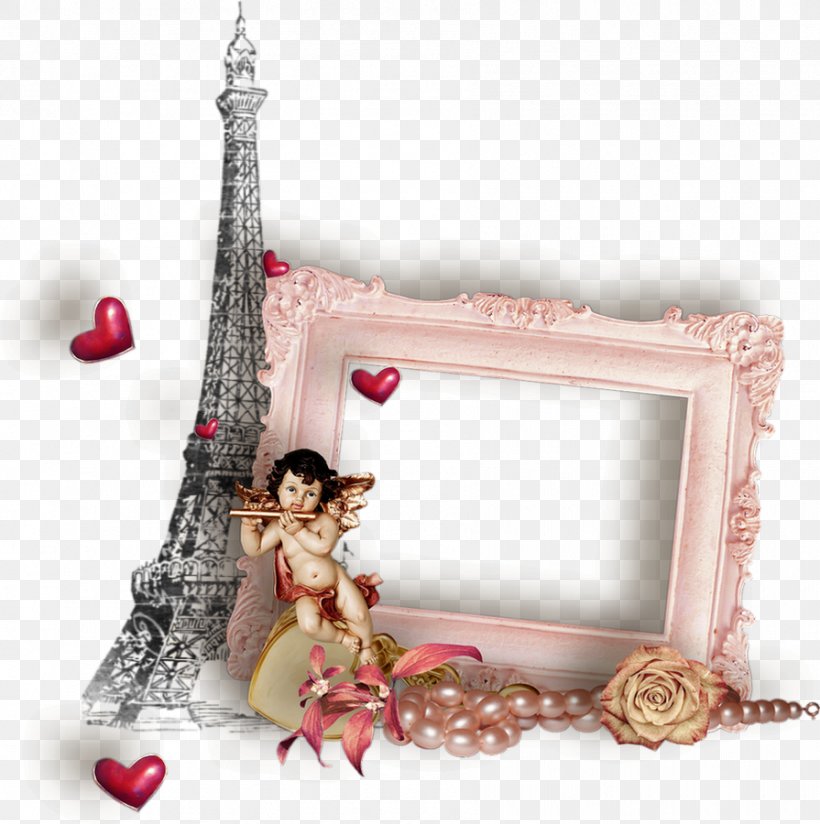 Eiffel Tower Picture Frames Photography, PNG, 895x900px, Eiffel Tower, Angel, Animaatio, Digital Photo Frame, Drawing Download Free