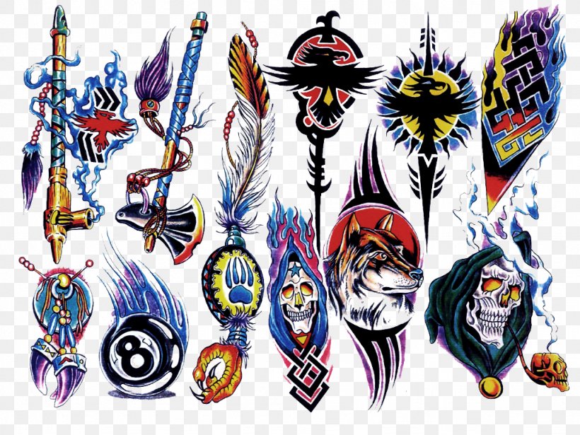 Sleeve Tattoo Flash Color Tattoo Artist, PNG, 1024x768px, Tattoo, Art, Body Piercing, Color, Design Classic Download Free