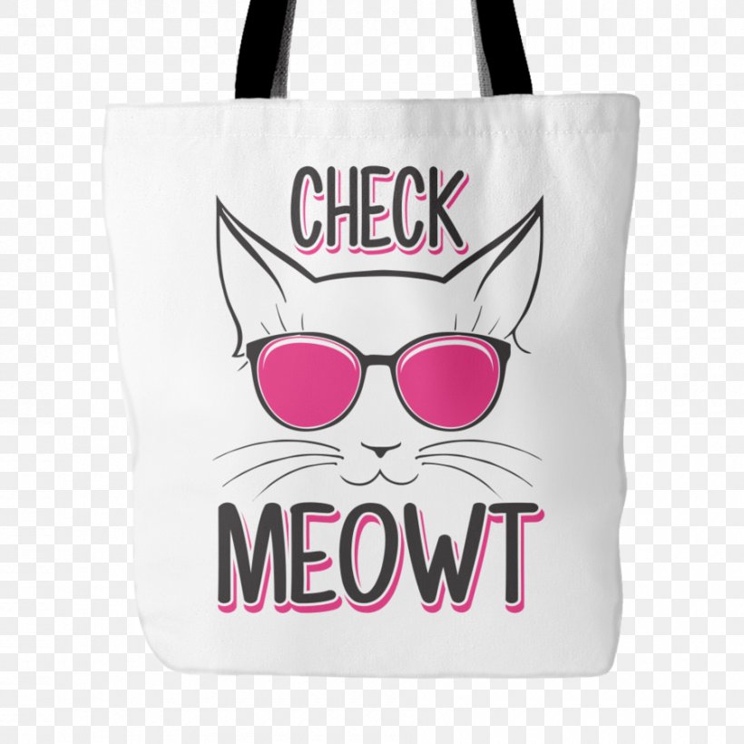 Cat Tote Bag Handbag Glasses, PNG, 900x900px, Cat, Bag, Brand, Earring, Eyewear Download Free