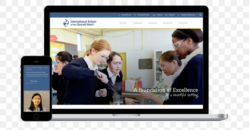 International School Of The Sacred Heart Public Relations Communication Multimedia, PNG, 1086x568px, School, Business, Collaboration, Communication, Communication Device Download Free