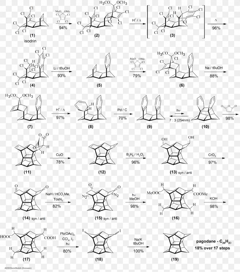 Pagodane Dodecahedrane Chemical Compound Organic Compound Molecule, PNG, 1600x1812px, Watercolor, Cartoon, Flower, Frame, Heart Download Free