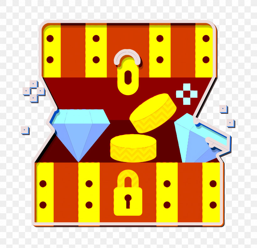 Treasure Chest Icon Gold Icon Game Elements Icon, PNG, 1160x1120px, Treasure Chest Icon, Game Elements Icon, Games, Gold Icon, Recreation Download Free