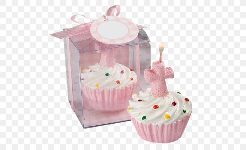 Cupcake Baptism Handicraft Bomboniere First Communion, PNG, 500x500px, Cupcake, Baby Toys, Baking Cup, Baptism, Bomboniere Download Free