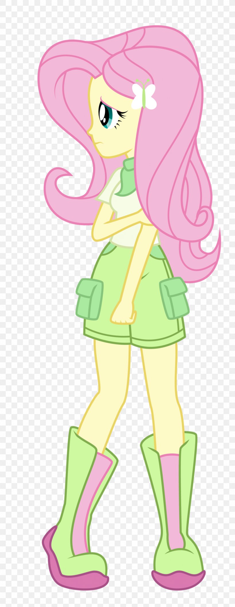 Fluttershy Pinkie Pie Rarity Twilight Sparkle My Little Pony: Equestria Girls, PNG, 1024x2637px, Watercolor, Cartoon, Flower, Frame, Heart Download Free