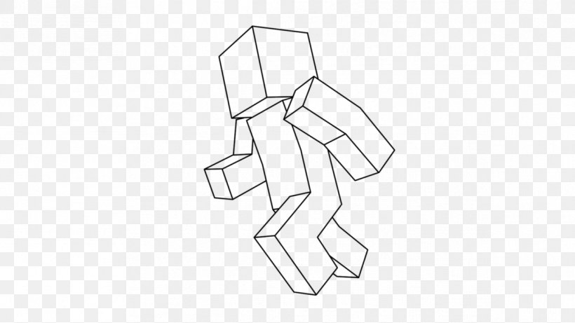 Minecraft Drawing /m/02csf Line Art Shoe, PNG, 1191x670px, Minecraft, Area, Arm, Artwork, Base Running Download Free