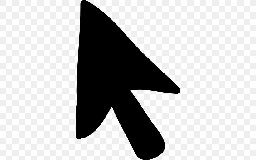 Computer Mouse Pointer Cursor, PNG, 512x512px, Computer Mouse, Black, Black And White, Computer, Computer Monitors Download Free