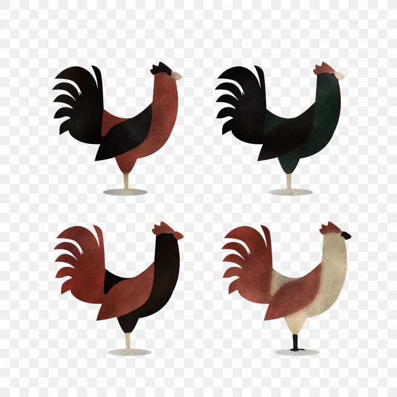 Family Holiday Dinner, PNG, 1440x1440px, Rooster, Beak, Cartoon, Chicken, Comb Download Free