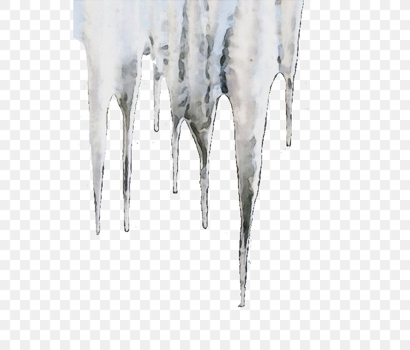 Icicle Stalactite Ice Freezing Formation, PNG, 525x700px, Watercolor, Formation, Freezing, Ice, Icicle Download Free