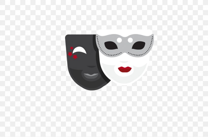 Mask Illustration, PNG, 974x643px, Mask, Ball, Black, Black And White, Culture Download Free