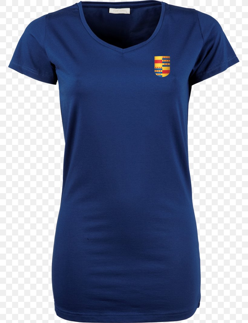T-shirt Sleeve Hals Neck Apron, PNG, 765x1070px, Tshirt, Active Shirt, Apron, Blue, Clothing Download Free