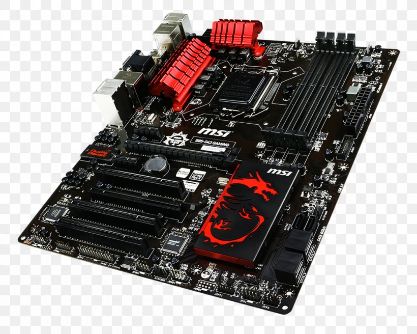 Intel MATX High-end Gaming Motherboard Z87M GAMING LGA 1150 Micro-Star International, PNG, 1000x800px, Intel, Atx, Central Processing Unit, Chipset, Computer Component Download Free
