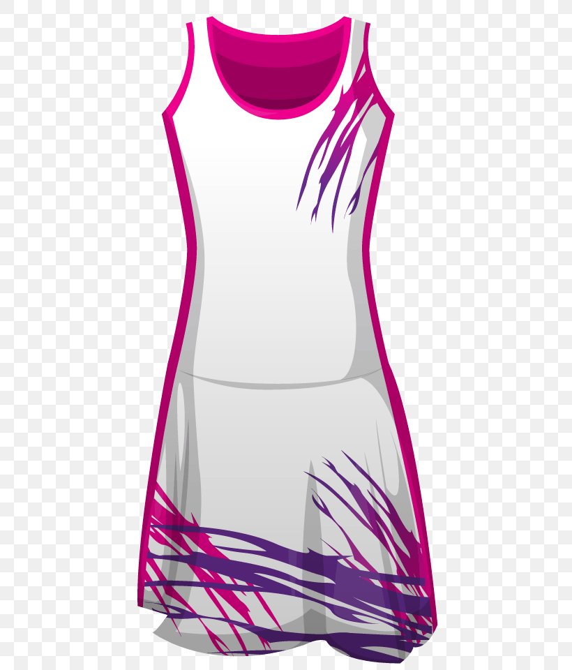 Netball Clothing Dress Uniform Shirt, PNG, 450x960px, Watercolor, Cartoon, Flower, Frame, Heart Download Free