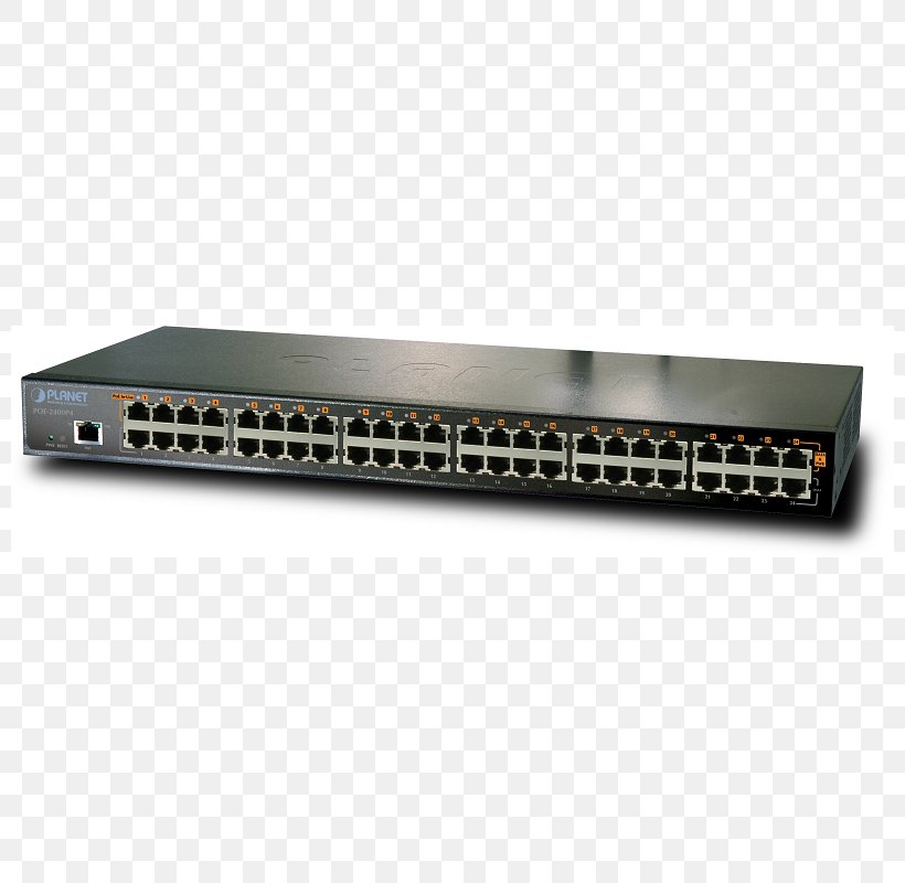 10 Gigabit Ethernet Power Over Ethernet Network Switch, PNG, 800x800px, 10 Gigabit Ethernet, Gigabit Ethernet, Computer Network, Computer Port, Electronic Component Download Free