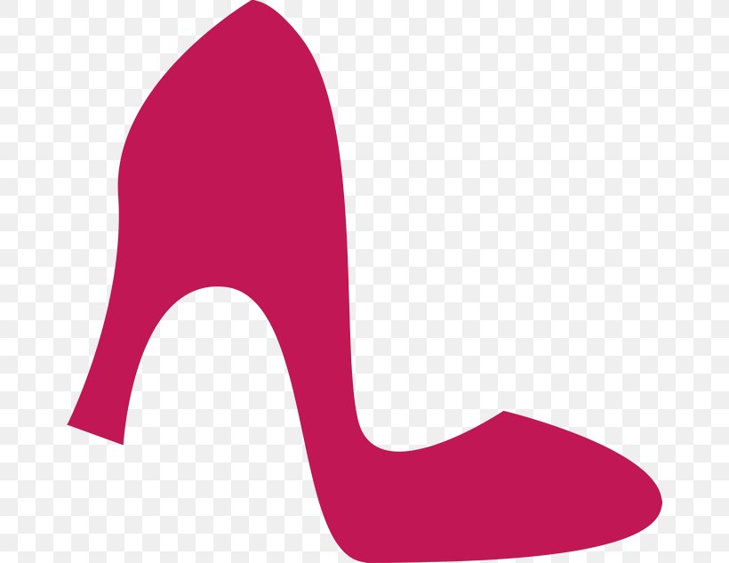 High-heeled Footwear Shoe Clip Art, PNG, 670x633px, Highheeled Footwear, Footwear, High Heeled Footwear, Magenta, Outdoor Shoe Download Free