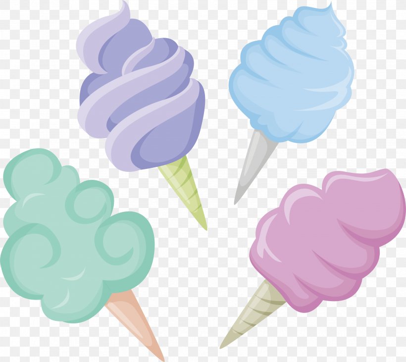 Ice Cream Cotton Candy Sugar Sweetness, PNG, 3419x3051px, Ice Cream, Cake, Candy, Cotton Candy, Cream Download Free