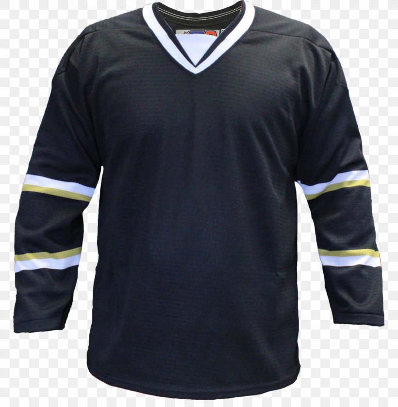T-shirt Sports Fan Jersey Hockey Jersey Sleeve, PNG, 1353x1386px, Tshirt, Active Shirt, Black, Brand, Clothing Download Free