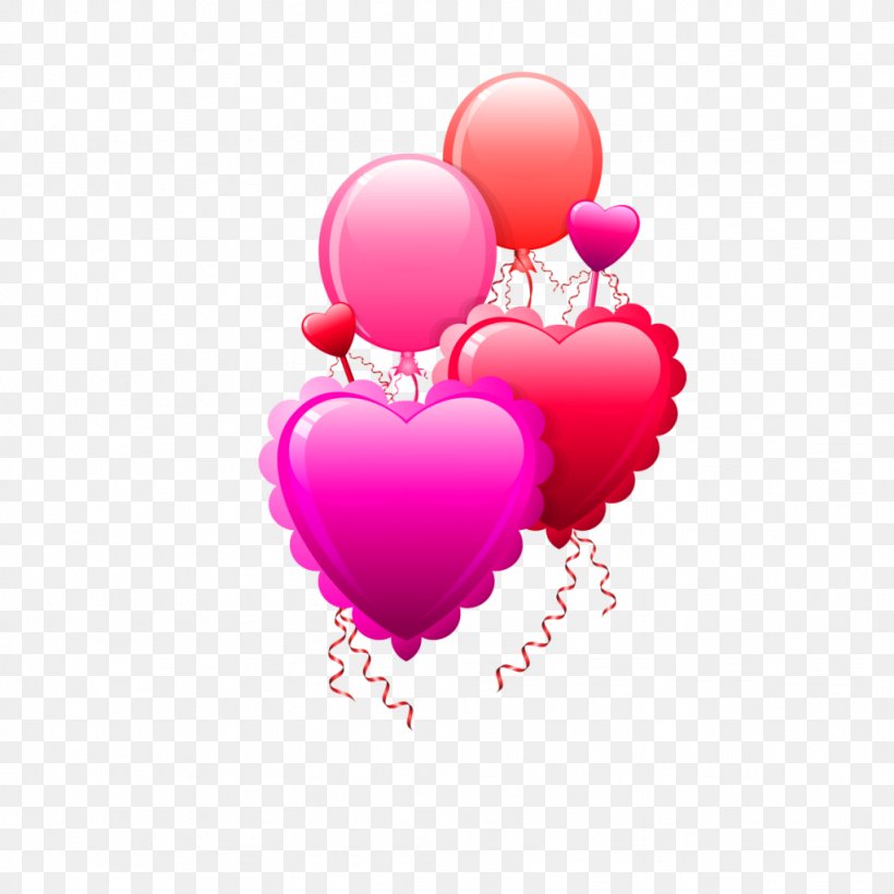 Valentine's Day Heart Happy Valentine Clip Art, PNG, 1024x1024px, Valentine S Day, Animation, Balloon, Cupid, Gift Download Free