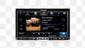 Gps Navigation - Car GPS Navigation Systems Alpine Electronics Radio Receiver Automotive Navigation System PNG