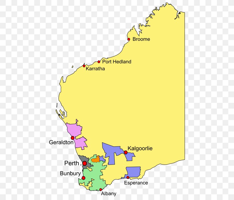 Perth Geraldton GWN7 Kalgoorlie Television, PNG, 500x700px, Perth, Area, Australia, Diagram, Ecoregion Download Free