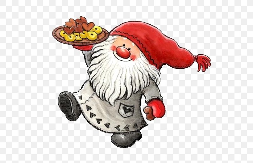 Santa Claus Nisse Gnome Christmas Clip Art, PNG, 550x528px, Scandinavia, Art, Bird, Chicken, Christmas Download Free