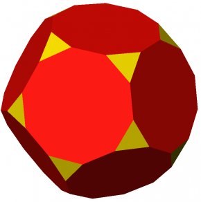 Irregular Geometry - Truncated Dodecahedron Truncated Icosidodecahedron Truncation PNG